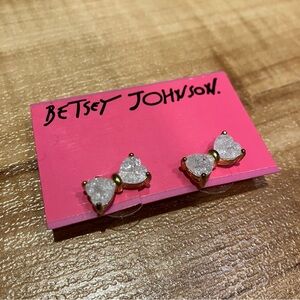 Betsey Johnson Bow Earrings